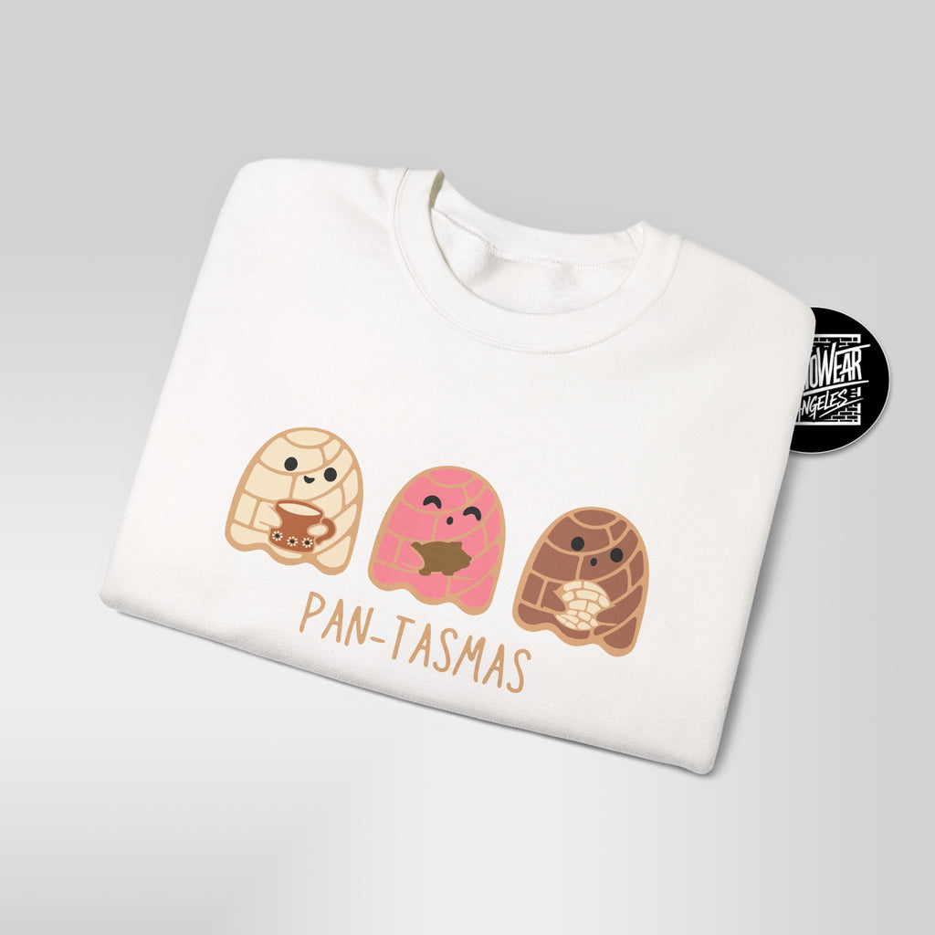Pan-tasmas Holiday Sweatshirt | Concha Ghost Ugly Xmas Sweater
