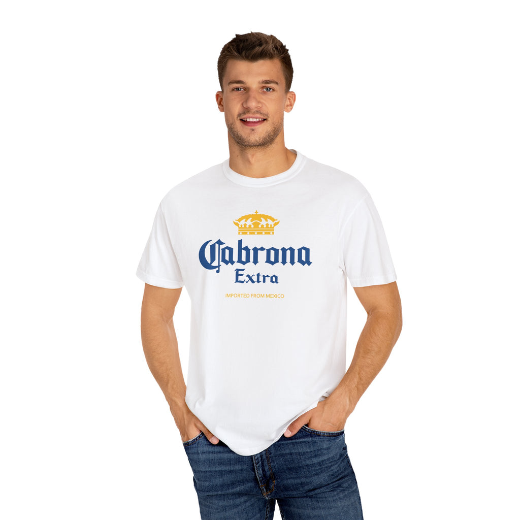 Cabrona Extra – Funny Latina Beer Parody T-Shirt