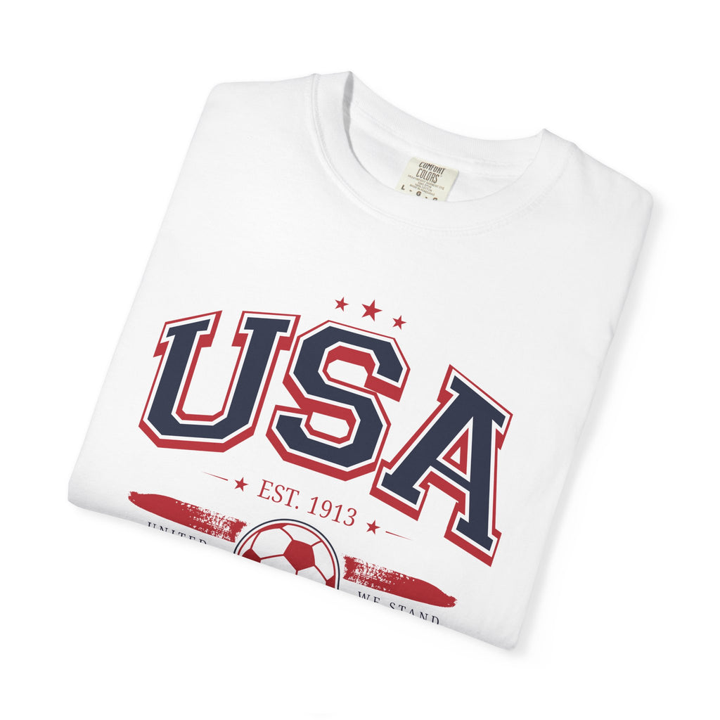 USA Soccer World 2026 Vintage Graphic Tee