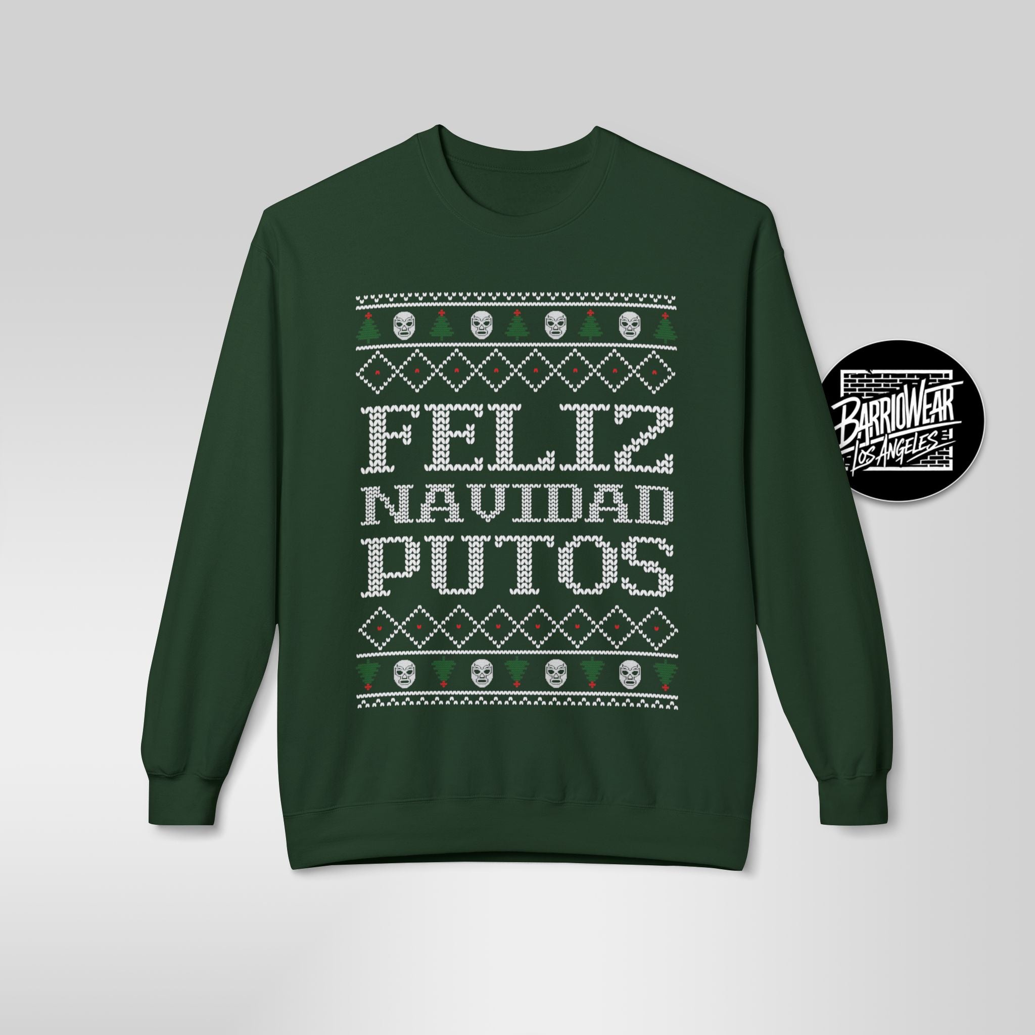 Feliz Navidad Putos Ugly Christmas Sweater