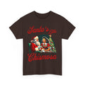 Santa's Little Chismosa T-Shirt - Funny Holiday Tee for Gossip Lovers | Camiseta Navideña Chistosa