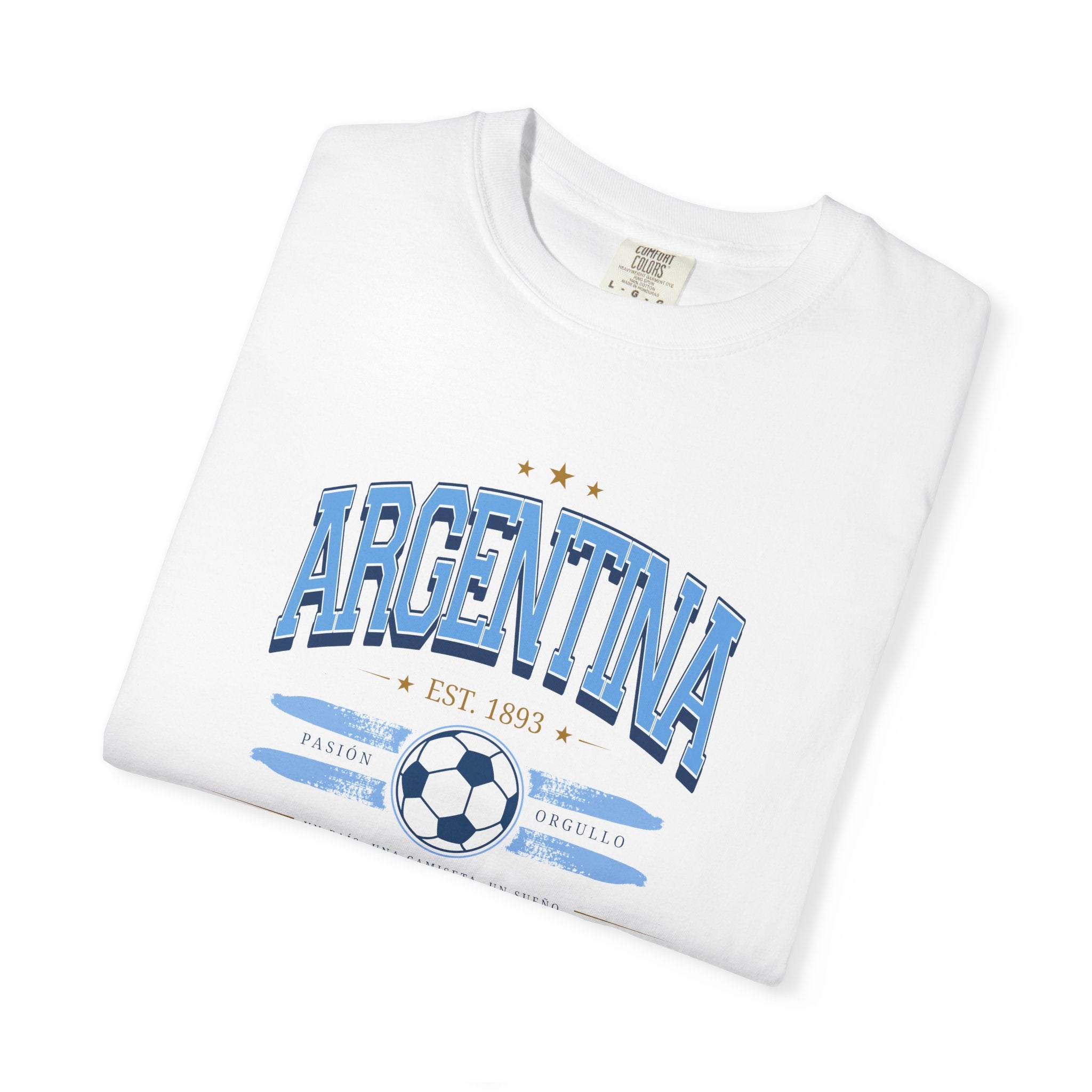 Argentina World Soccer 2026 Heritage Graphic Tee