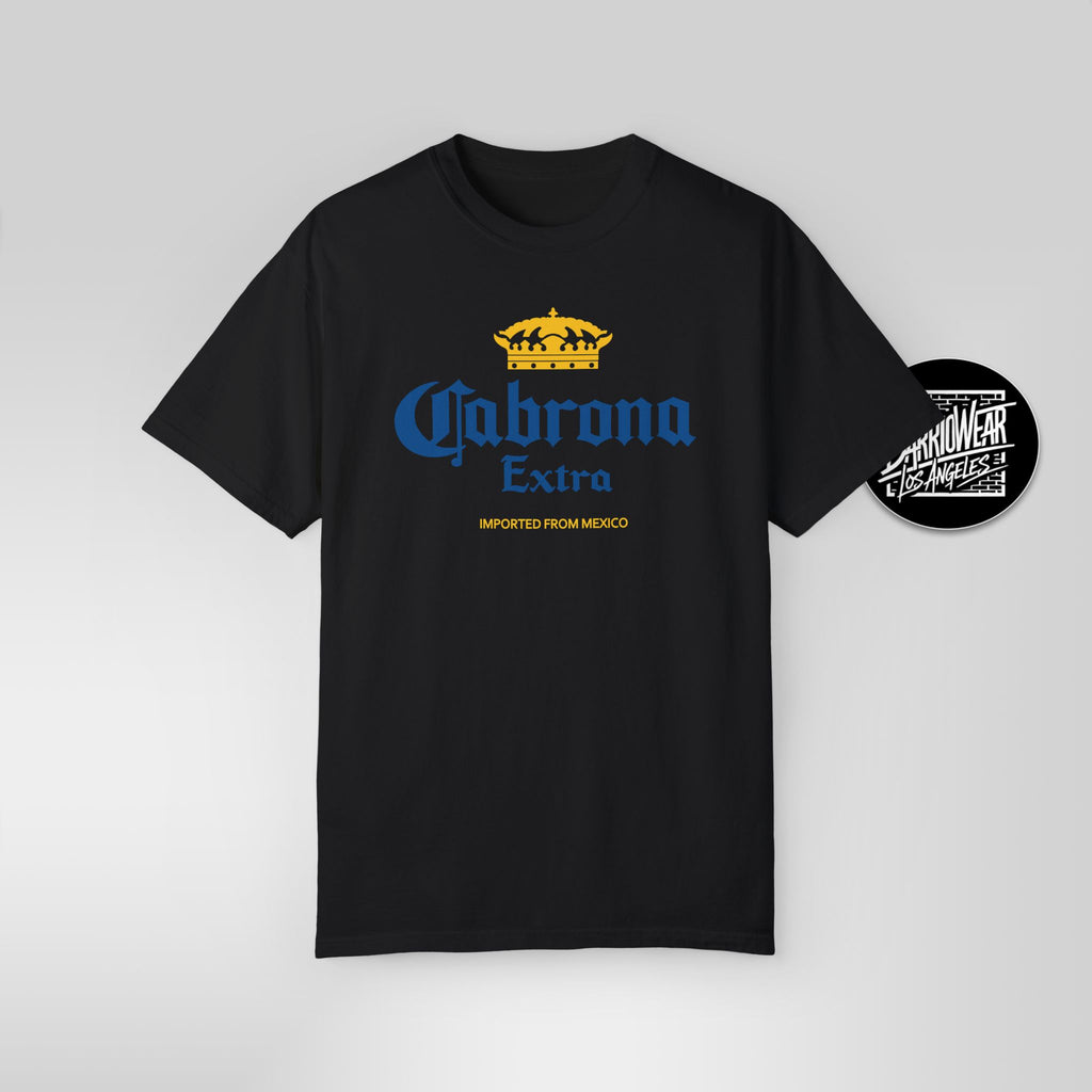 Cabrona Extra – Funny Latina Beer Parody T-Shirt