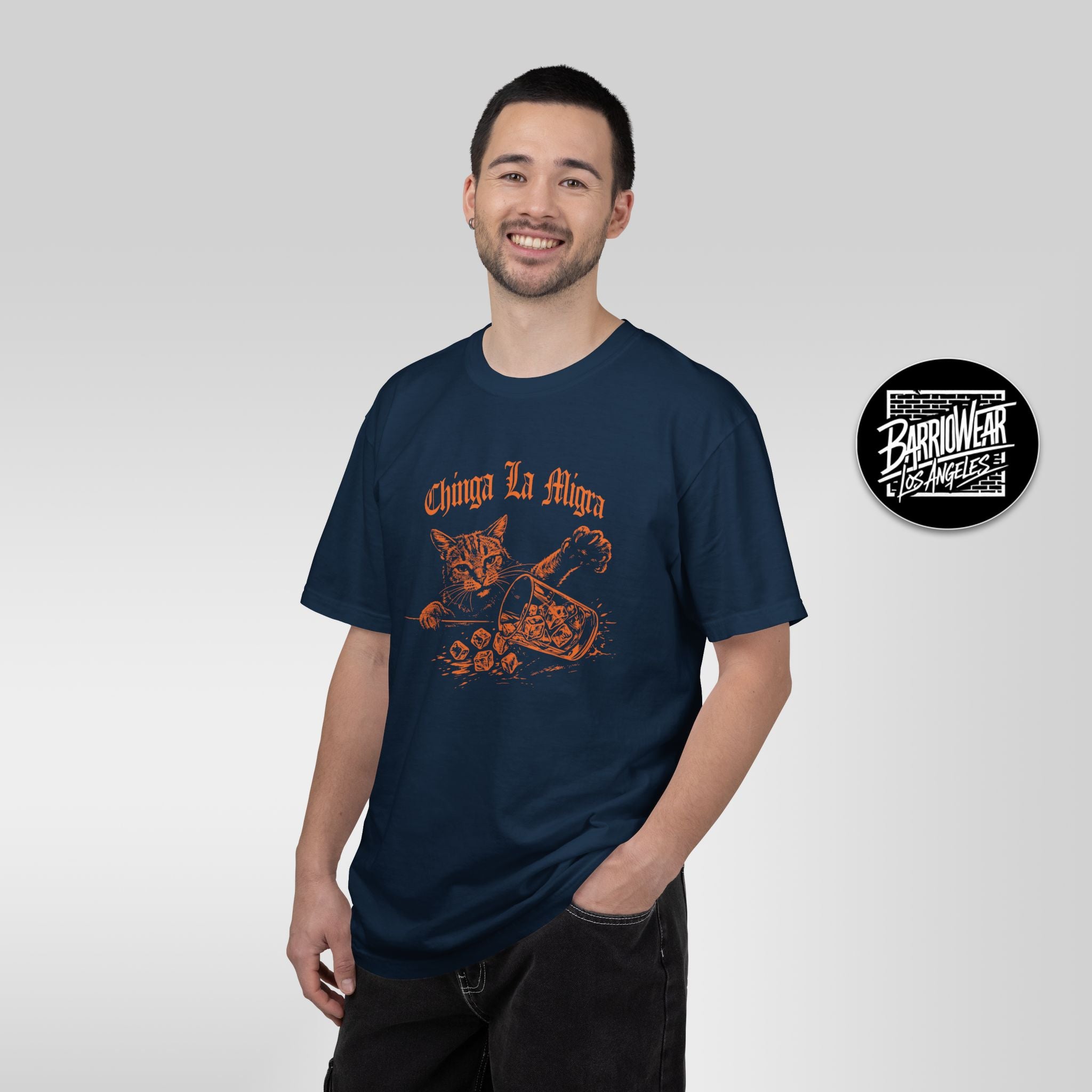 La Migra Cat Anti ICE T-Shirt