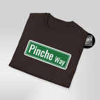 Pinche Way street sign T-Shirt | Spanish slang novelty tee