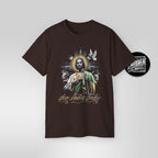 San Judas Tadeo T-Shirt - Blessed Vibes Latino Style - Faith x Barrio Wear
