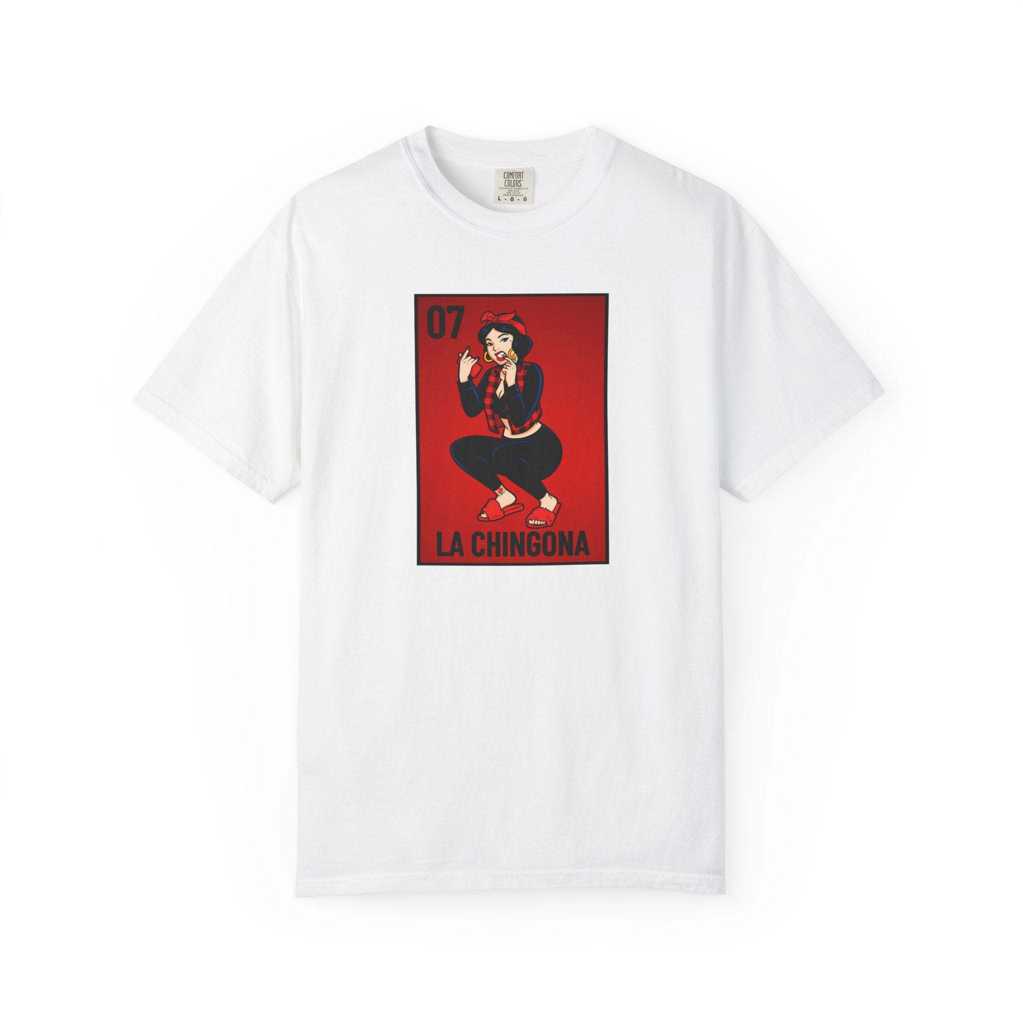La Chingona Lotería Card Graphic Tee