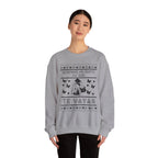 Diciembre Me Gustó Ugly Christmas Sweater – Jenni Lyrics Holiday Sweatshirt
