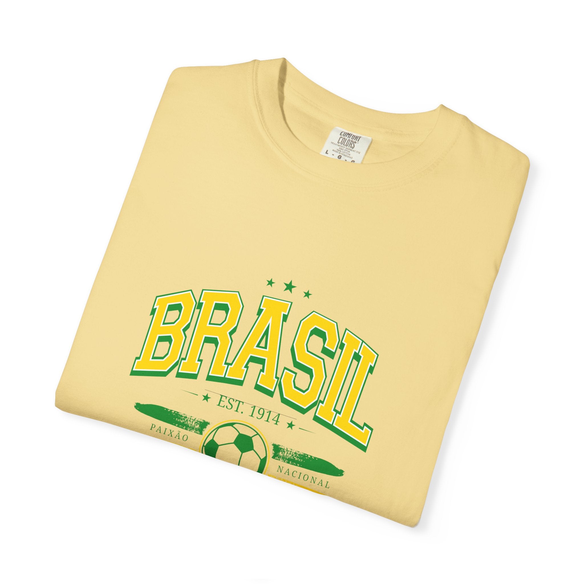 Brasil World Soccer 2026 Collegiate Graphic Tee