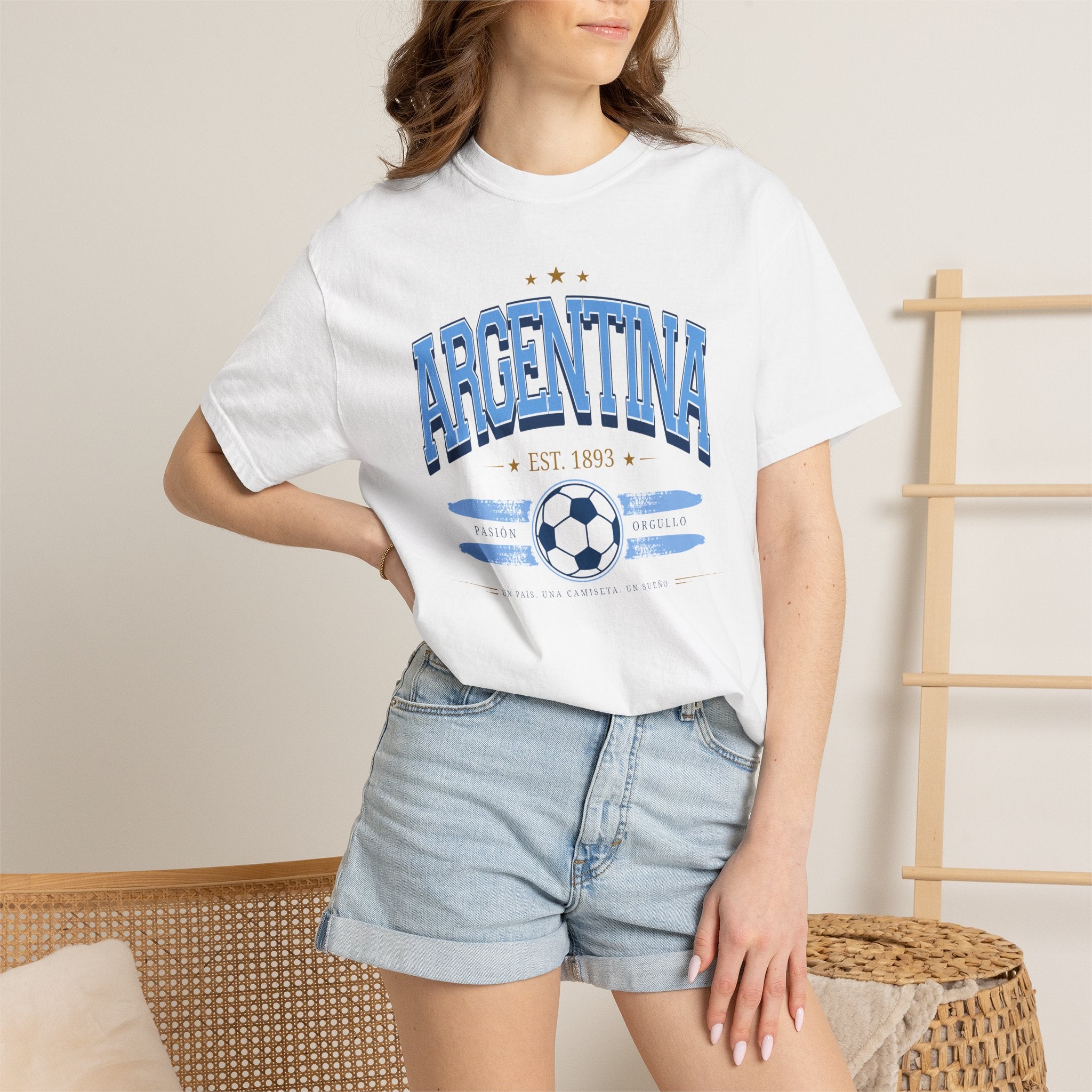 Argentina World Soccer 2026 Heritage Graphic Tee