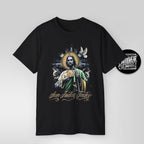 San Judas Tadeo T-Shirt - Blessed Vibes Latino Style - Faith x Barrio Wear