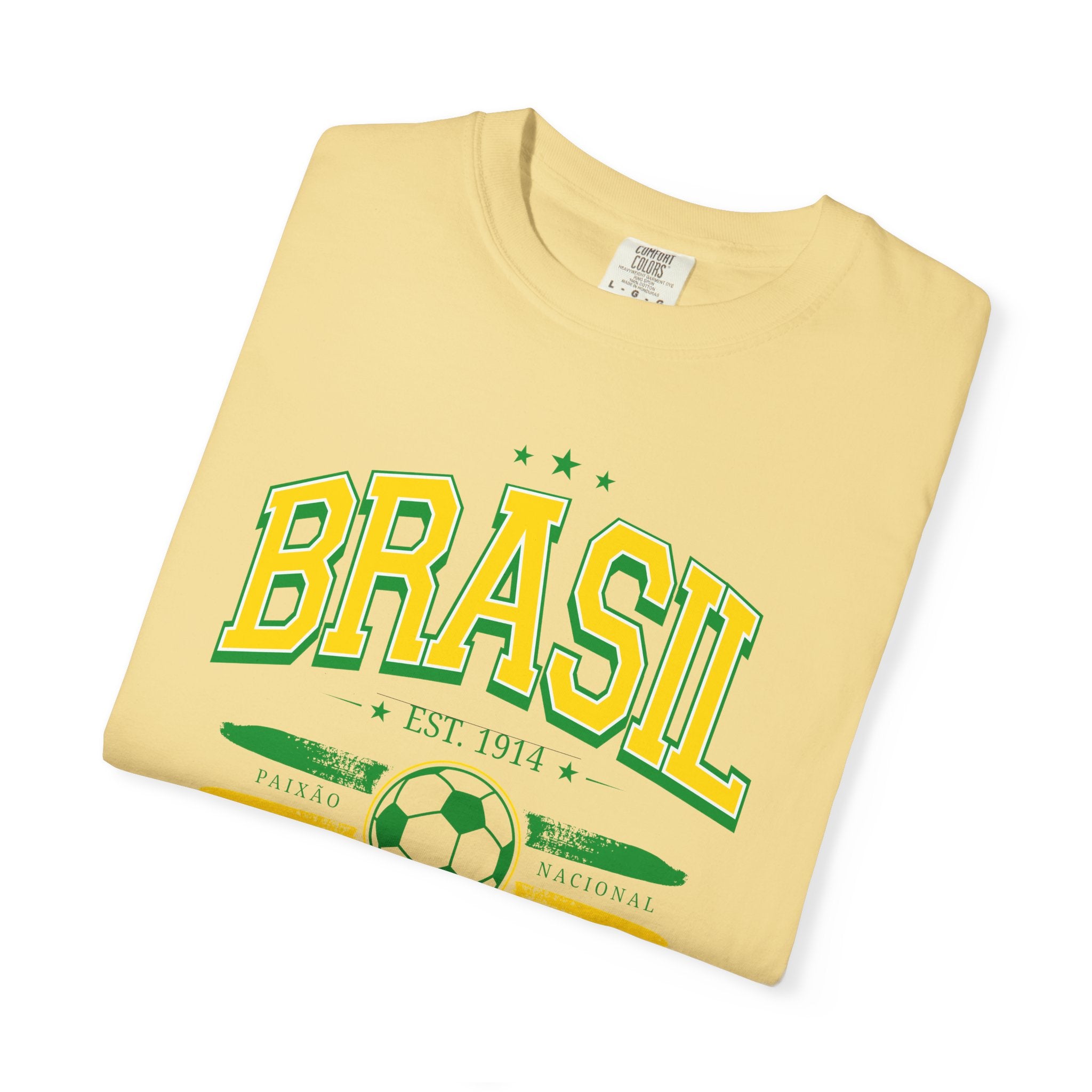 Brasil World Soccer 2026 Collegiate Graphic Tee