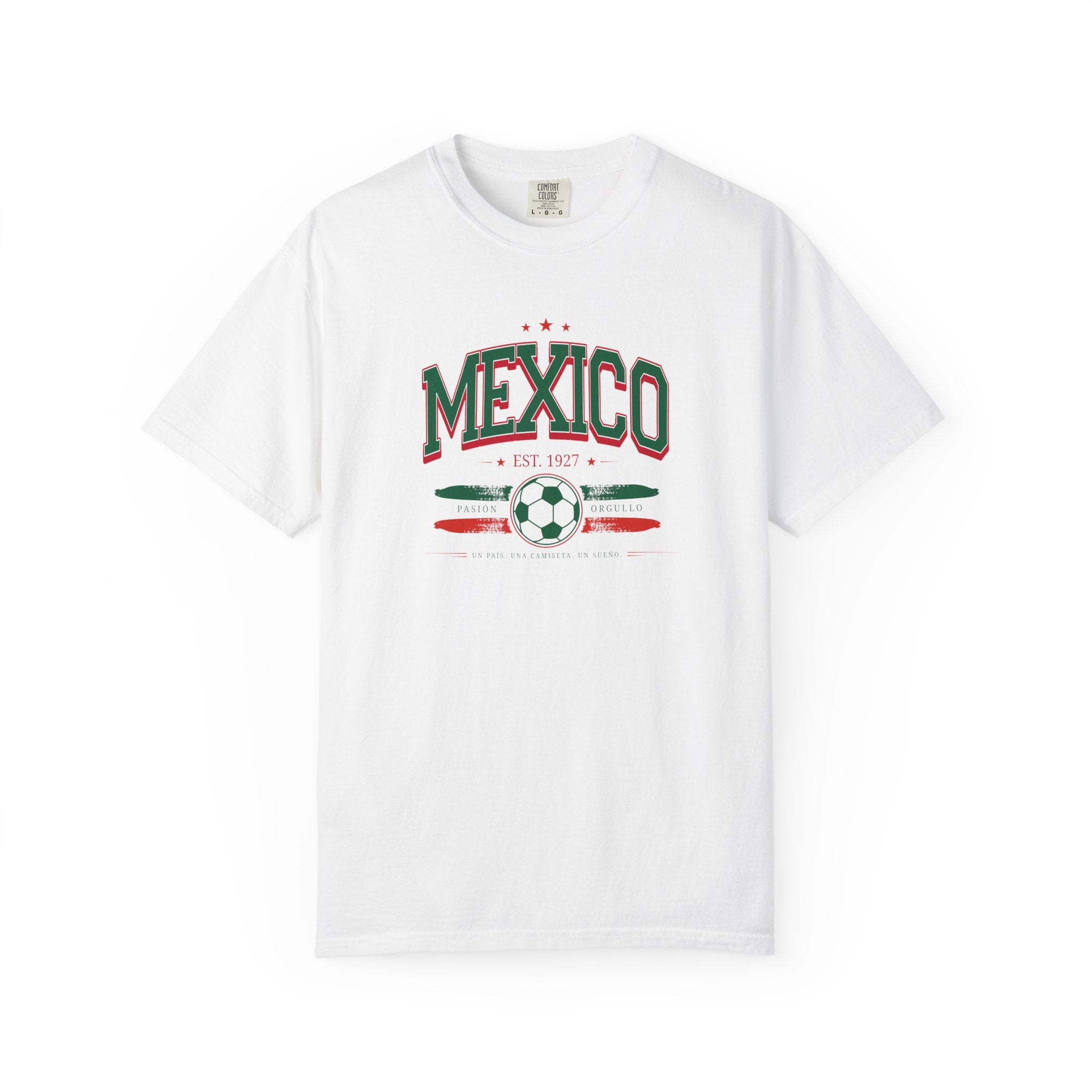 Mexico 2026 Soccer Pasión Orgullo Graphic Tee