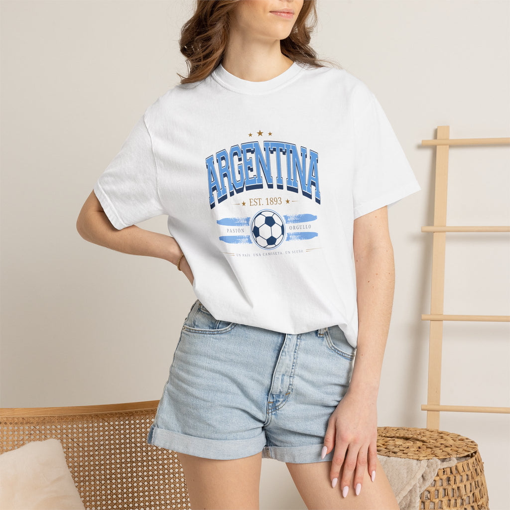 Argentina World Soccer 2026 Heritage Graphic Tee