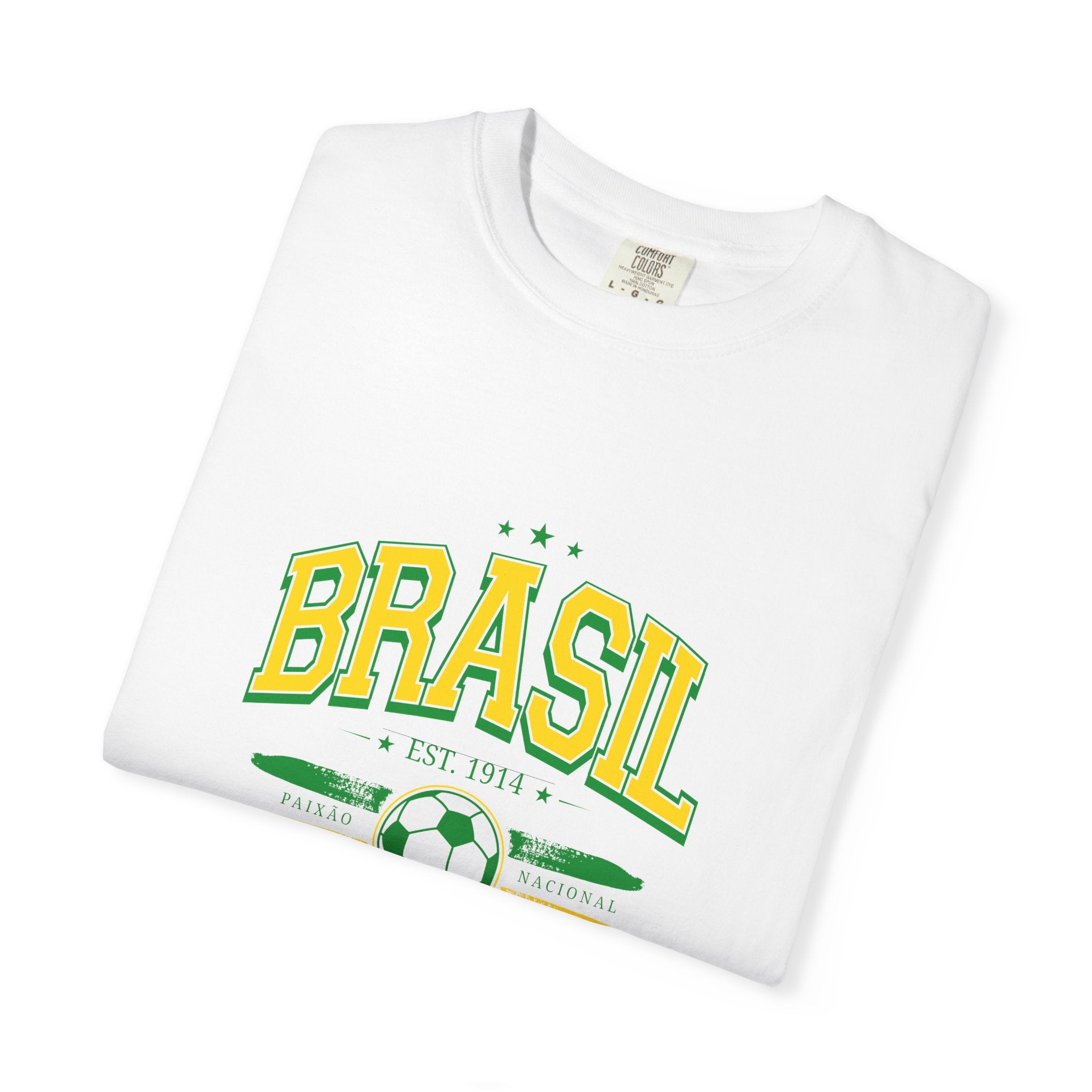 Brasil World Soccer 2026 Collegiate Graphic Tee