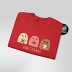 Pan-tasmas Holiday Sweatshirt | Concha Ghost Ugly Xmas Sweater