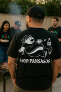 1800 Pansasos Funny Cholo Panza Double Sided T-Shirt