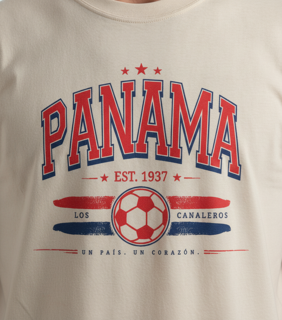 Panama Soccer Los Canaleros 2026 Graphic Tee